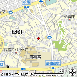 ホテル日琉周辺の地図