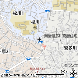 大城アパート周辺の地図