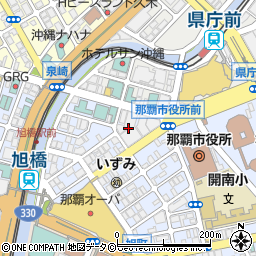 沖縄バス本社ビル周辺の地図