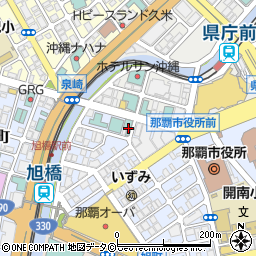 ＫＡＲＩＹＵＳＨＩ　ＬＣＨ．　ＩＺＵＭＩＺＡＫＩ県庁前周辺の地図