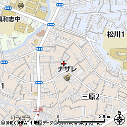 日本聖公会・三原聖ペテロ聖パウロ教会周辺の地図