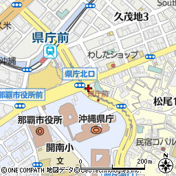 A＆W国際通り松尾店周辺の地図