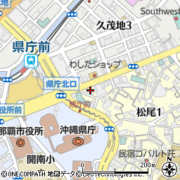 沖縄ツーリスト株式会社　本店営業所周辺の地図
