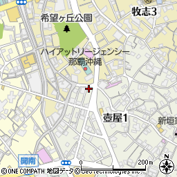 仲村アパート周辺の地図