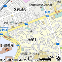松尾台マンション周辺の地図
