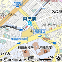 沖縄ビル管理株式会社くもじ現業所周辺の地図