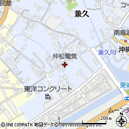 仲松電気周辺の地図