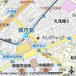 沖縄銀行本店営業部周辺の地図