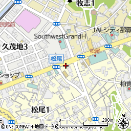 琉球醤油屋　松尾店周辺の地図