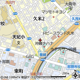 古謝アパート周辺の地図