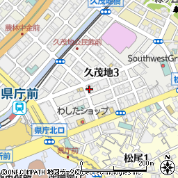 ミライザカ 久茂地 国際通り店周辺の地図