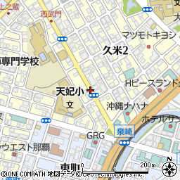 久米周辺の地図