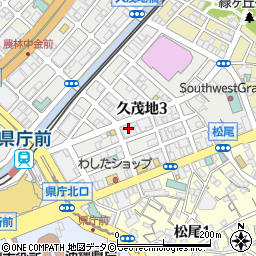 かいざん 久茂地店周辺の地図