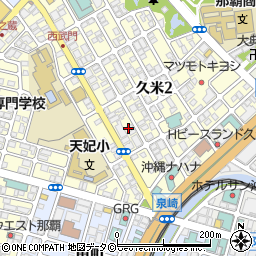 琉球ゴーレックス株式会社周辺の地図