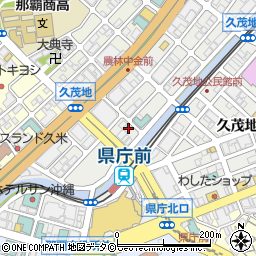 とり辰久茂地店周辺の地図