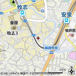 株式会社琉球民芸センター　事務所周辺の地図