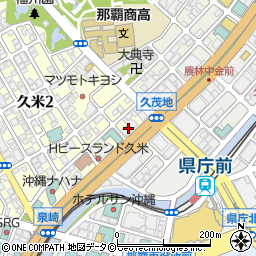 株式会社リージェンシー　沖縄支店周辺の地図