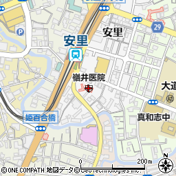嶺井医院周辺の地図