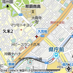 株式会社丹青社沖縄営業所周辺の地図