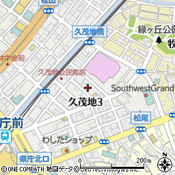魚島屋 久茂地店周辺の地図