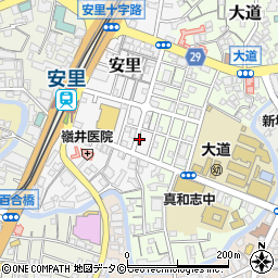 大石餃子店周辺の地図