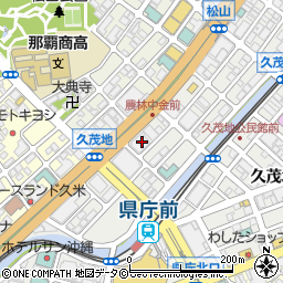 琉球放送株式会社周辺の地図