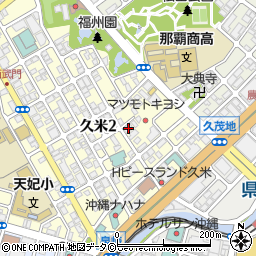稲福医院周辺の地図