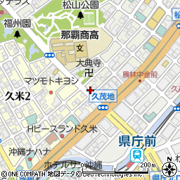 ラーメン康竜・那覇松山店周辺の地図