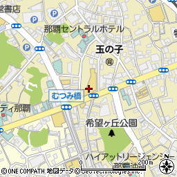ヤキガキヤ 国際通りのれん街周辺の地図
