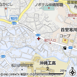 松城マンション周辺の地図