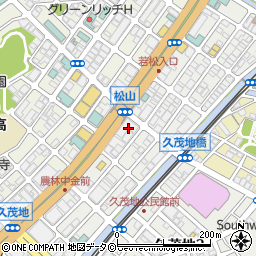 沖縄海邦銀行辻町支店周辺の地図