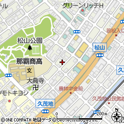 大城アパート周辺の地図