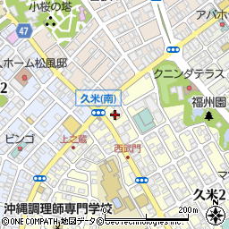 ファミリーマート久米西武門店周辺の地図