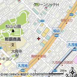 桑江アパート周辺の地図