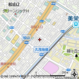 ナイトラウンジ久茂地ハウス周辺の地図