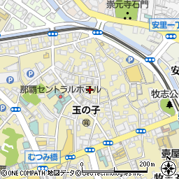 沖縄県那覇市牧志2丁目12周辺の地図