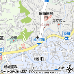 ゆいまーる松川周辺の地図