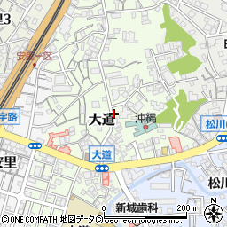 新垣たばこ店周辺の地図