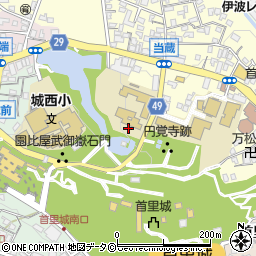 円鑑池周辺の地図