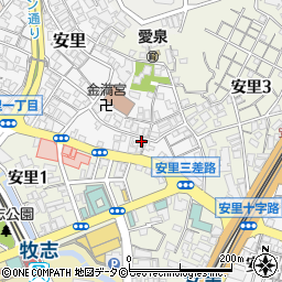 目取真アパート周辺の地図