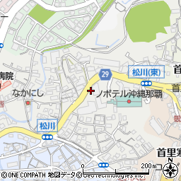 そよ風薬局松川店周辺の地図