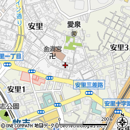 ダスキンターミニックス安里神徳店周辺の地図