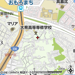 パティオＢＳ大道周辺の地図