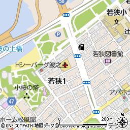 琉球銀行マックスバリュ若狭店 ＡＴＭ周辺の地図