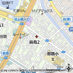 松住宅周辺の地図