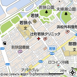 玉城節子琉舞道場周辺の地図
