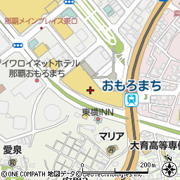 シャネルフレグランス＆ビューティＴギャラリア沖縄店周辺の地図
