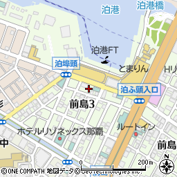 沖縄オリエンタルホテル駐車場周辺の地図