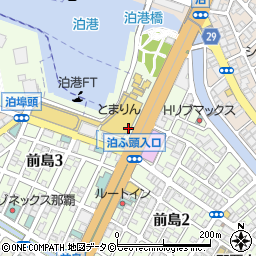 沖縄地料理  龍潭 とまりん店周辺の地図