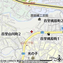 沖縄県那覇市首里桃原町1丁目33周辺の地図